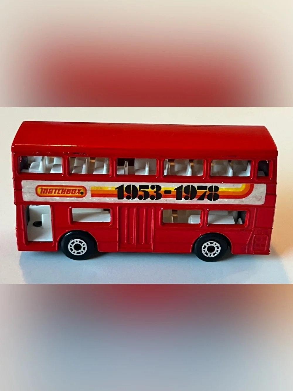 Vintage Matchbox Superfast No. 17 The Londoner 1953-1978 Double Decker Lesney